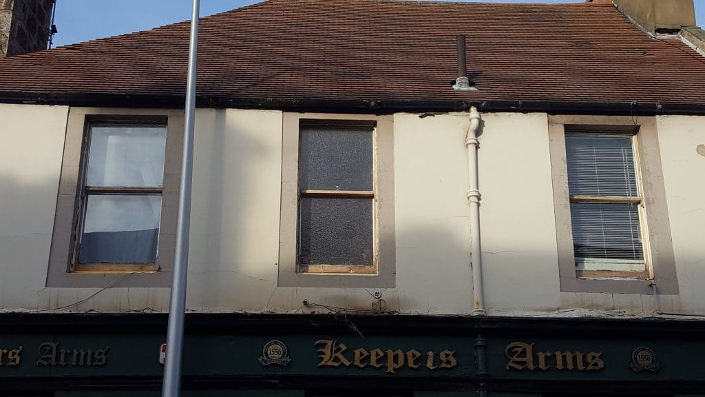 sash windows Edinburgh project - windows restoration