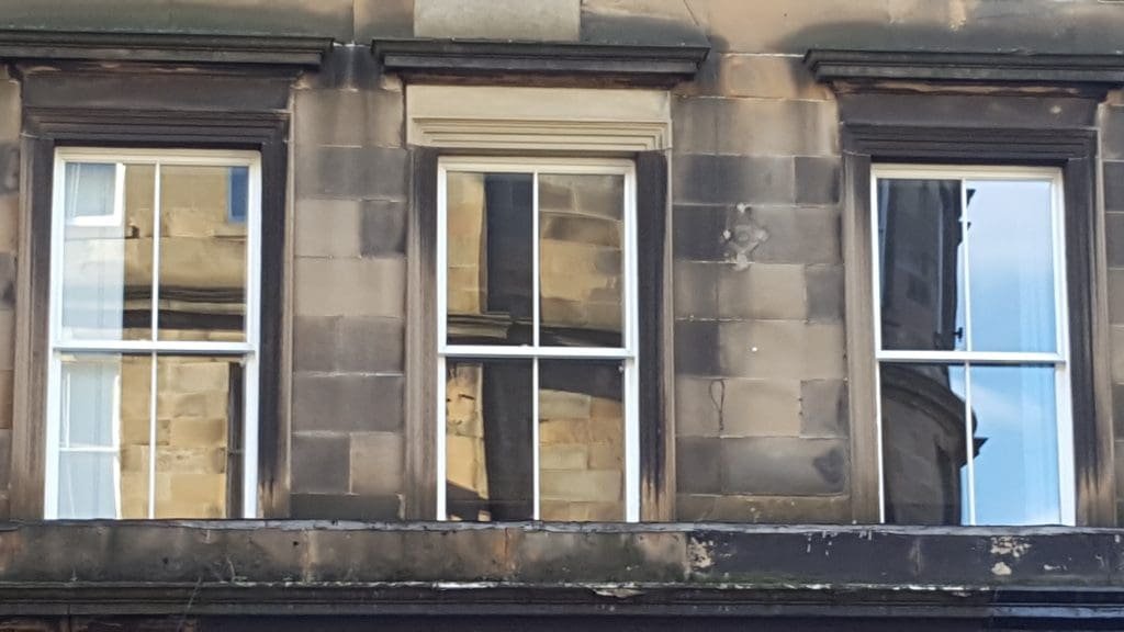 Sash and case window Edinburgh project