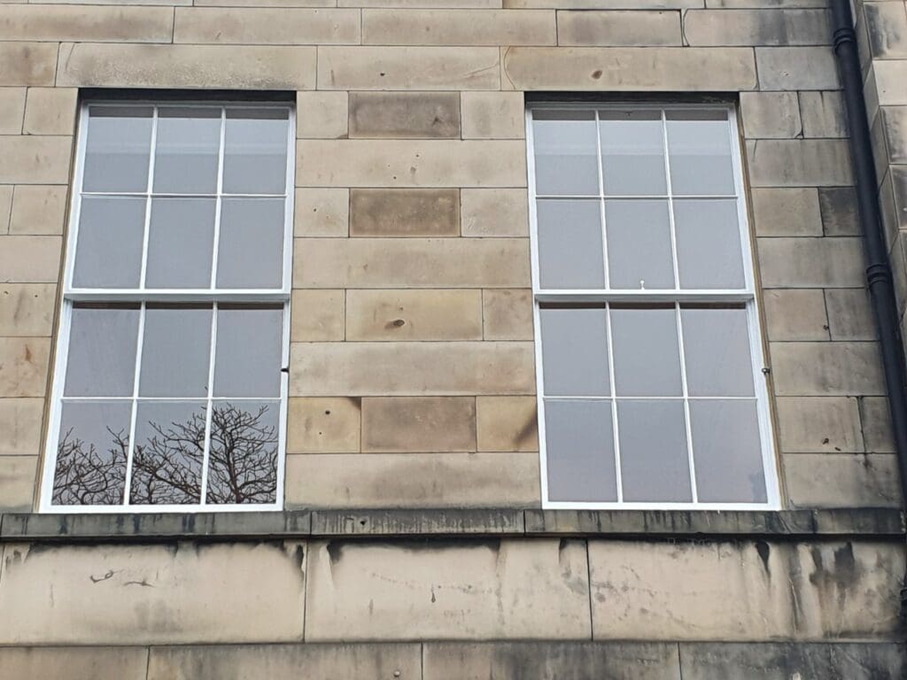 Beautifully finished windows Drummond Place
